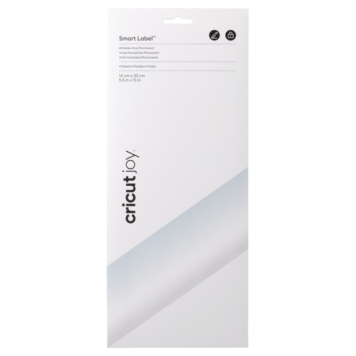 Cricut Joy Smart Label Writable Vinyl - Permanent, 5.5" x 13" — product image 2