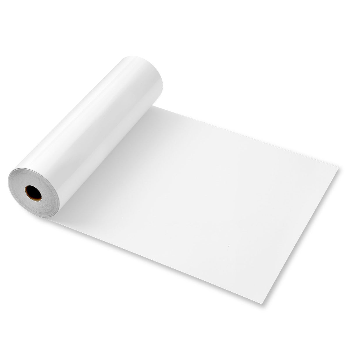KFFKFF Heat Transfer Vinyl Roll, 12 in x 70 ft, Glossy White HTV for Iron-On Applications, Simple to Cut and Weed, Durable Adhesion, Works with Cutting Machines, Suitable for T-Shirts, Pillows, Hats — product image 9