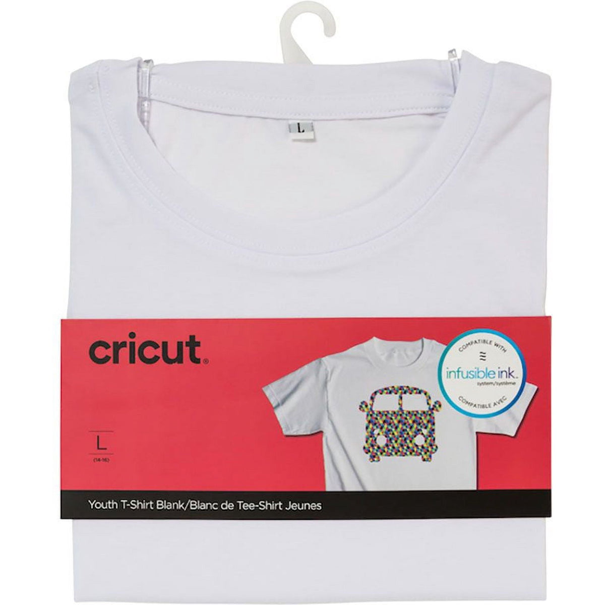Cricut® Youth's T-Shirt Blank, Crew Neck, L — product image 2