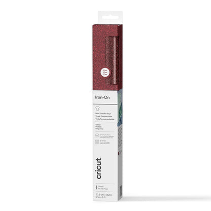Cricut® Glitter Iron-On (5 ft), Red