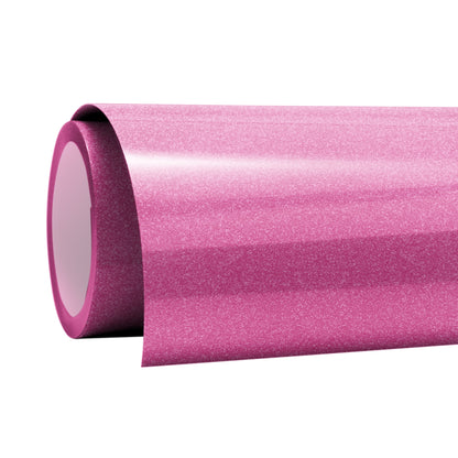 Cricut Joy™ Smart Iron On™ Glitter Matless Heat Transfer Vinyl, 5.5" x 19",Pink — product image 3