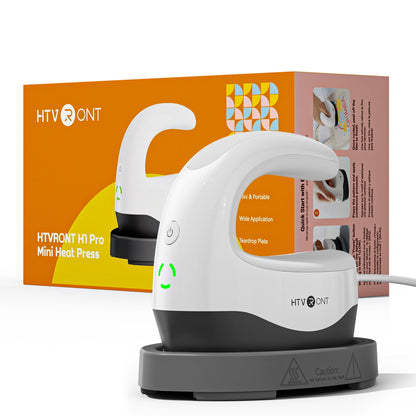 HTVRONT Mini Heat Press V2 Machine, Portable Iron Press for Heating Transfer Objects — product image 3