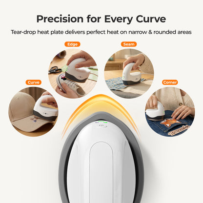 HTVRONT Mini Heat Press V2 Machine, Portable Iron Press for Heating Transfer Objects — product image 8