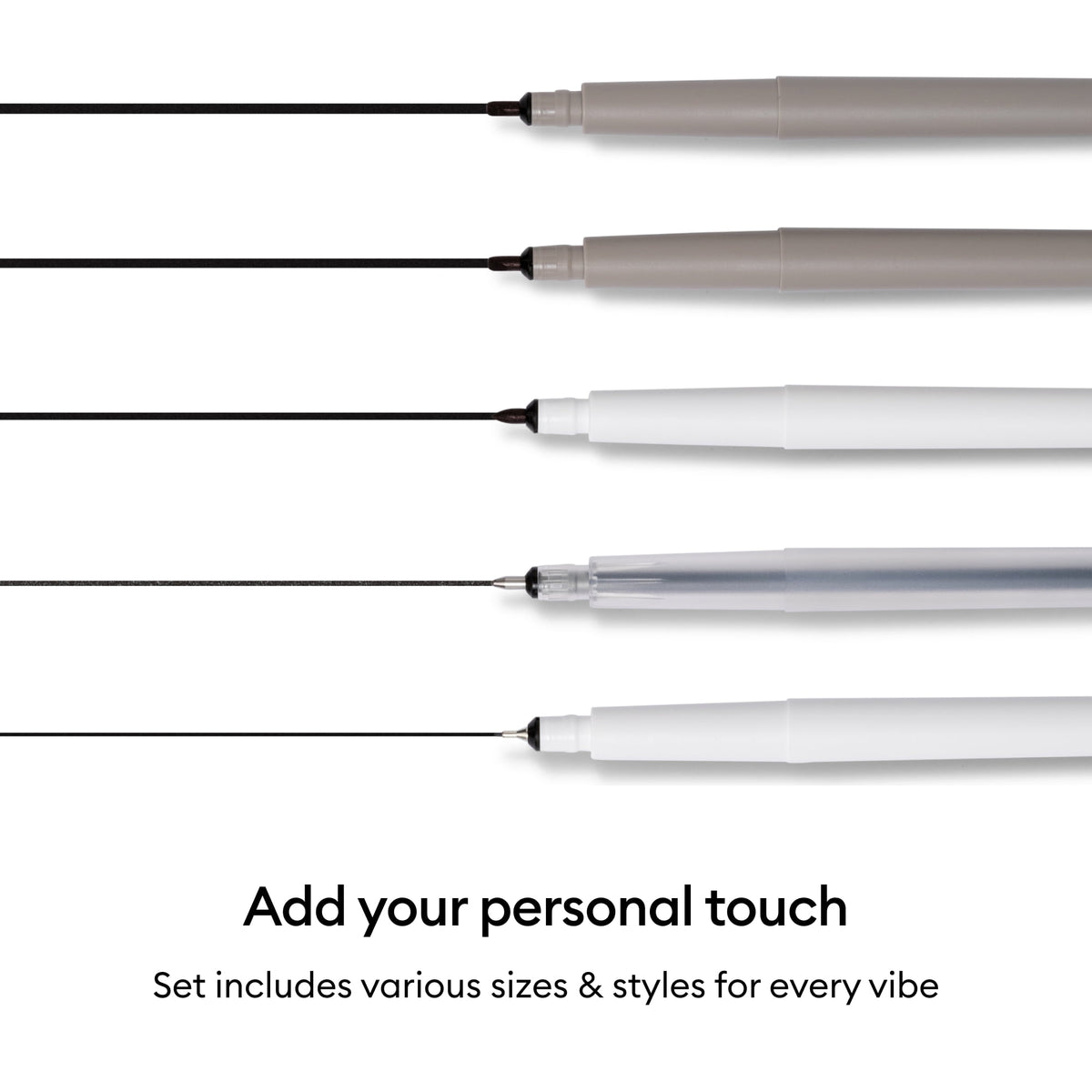 Cricut® Multi Pen Set, Black (5), Fine Point,Black — product image 3