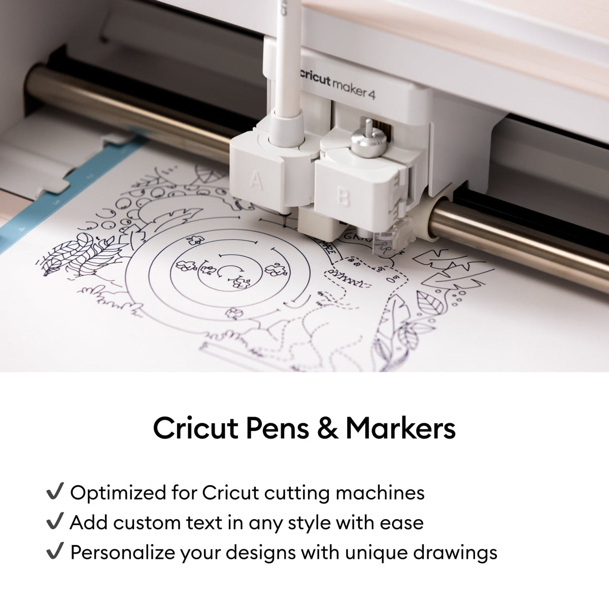 Cricut® Glitter Gel Pen 0.8 mm, Rainbow Sampler (10), .8 mm,Sampler — product image 6