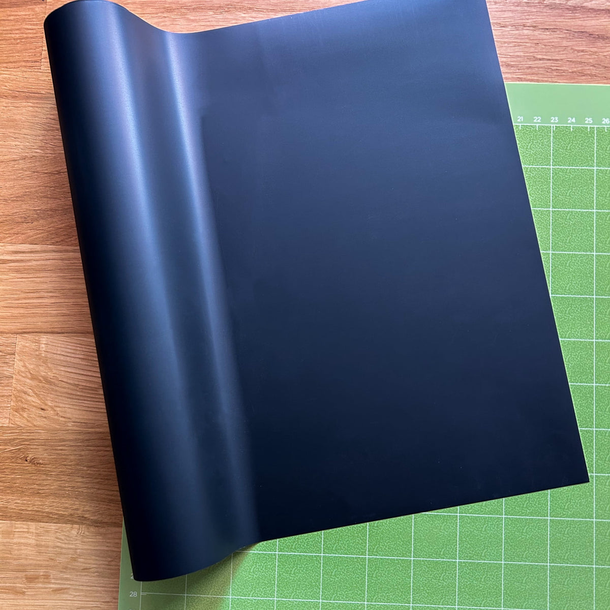 Hello Hobby 12" x 25' Black Iron-On Craft Vinyl Bulk Roll — product image 4