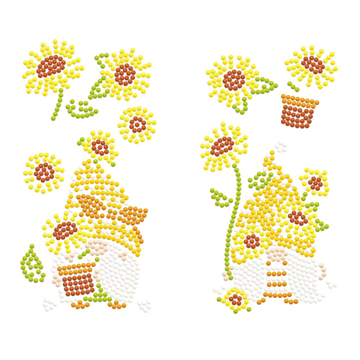 DIAMOND DOTZ® Sunshine Gnomes Iron-On 'N' Dot Transfers — product image 4