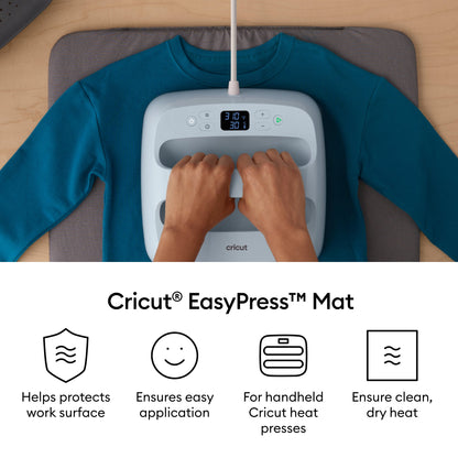 Cricut EasyPress® Mat, 12 in x 12 in, 12" x 12", Gray — product image 3
