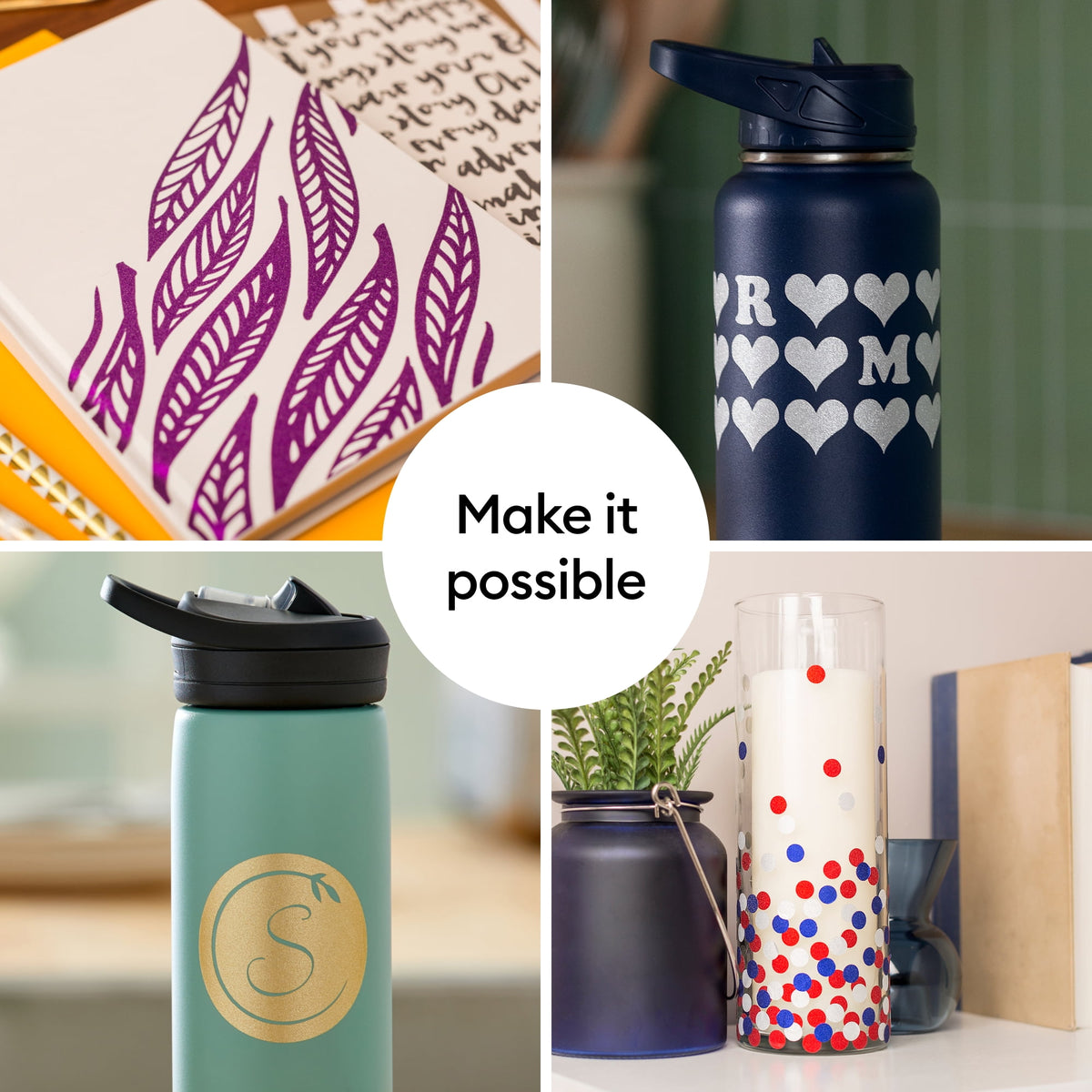Cricut® Smart Vinyl™ Shimmer Matless Permanent Vinyl (13 in x 36 in), 13" x 36",Lavender — product image 4