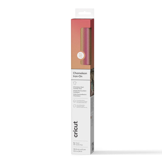 Cricut® Chameleon Iron-On™ Vinyl (12 in x 24 in), Red to Orange