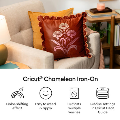 Cricut® Chameleon Iron-On™ Vinyl (12 in x 24 in), Red to Orange — product image 3