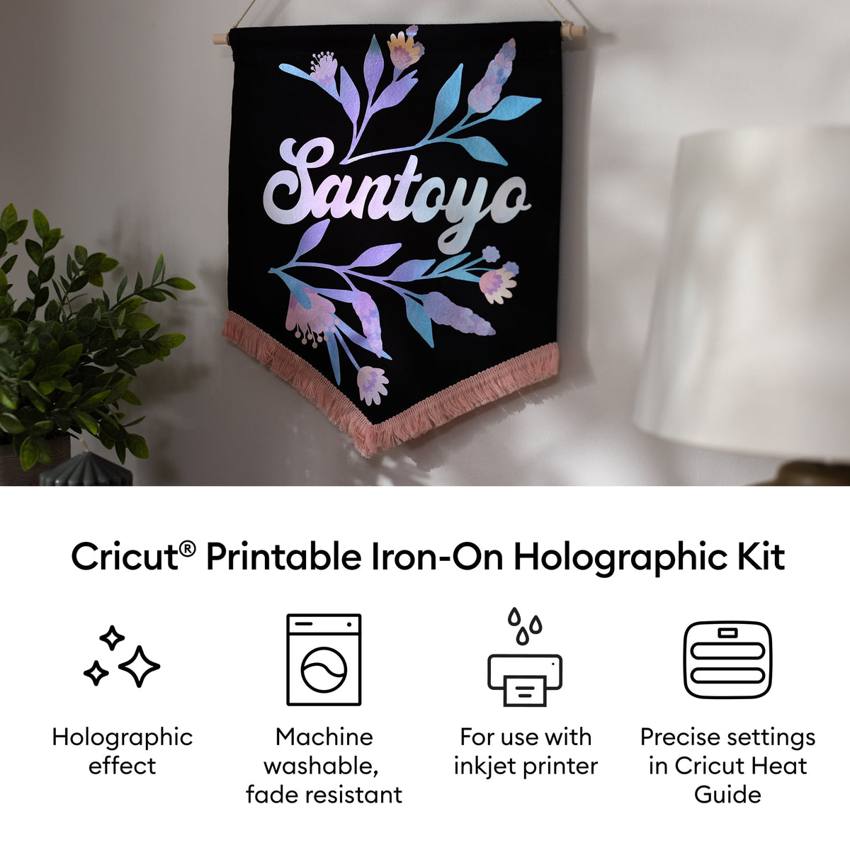 Cricut® Printable Iron-On Holographic – 8.5 in x 11 in (4 ct) — product image 3