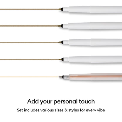 Cricut® Multi Pen Set, Gold (5), Fine Point,Gold — product image 3