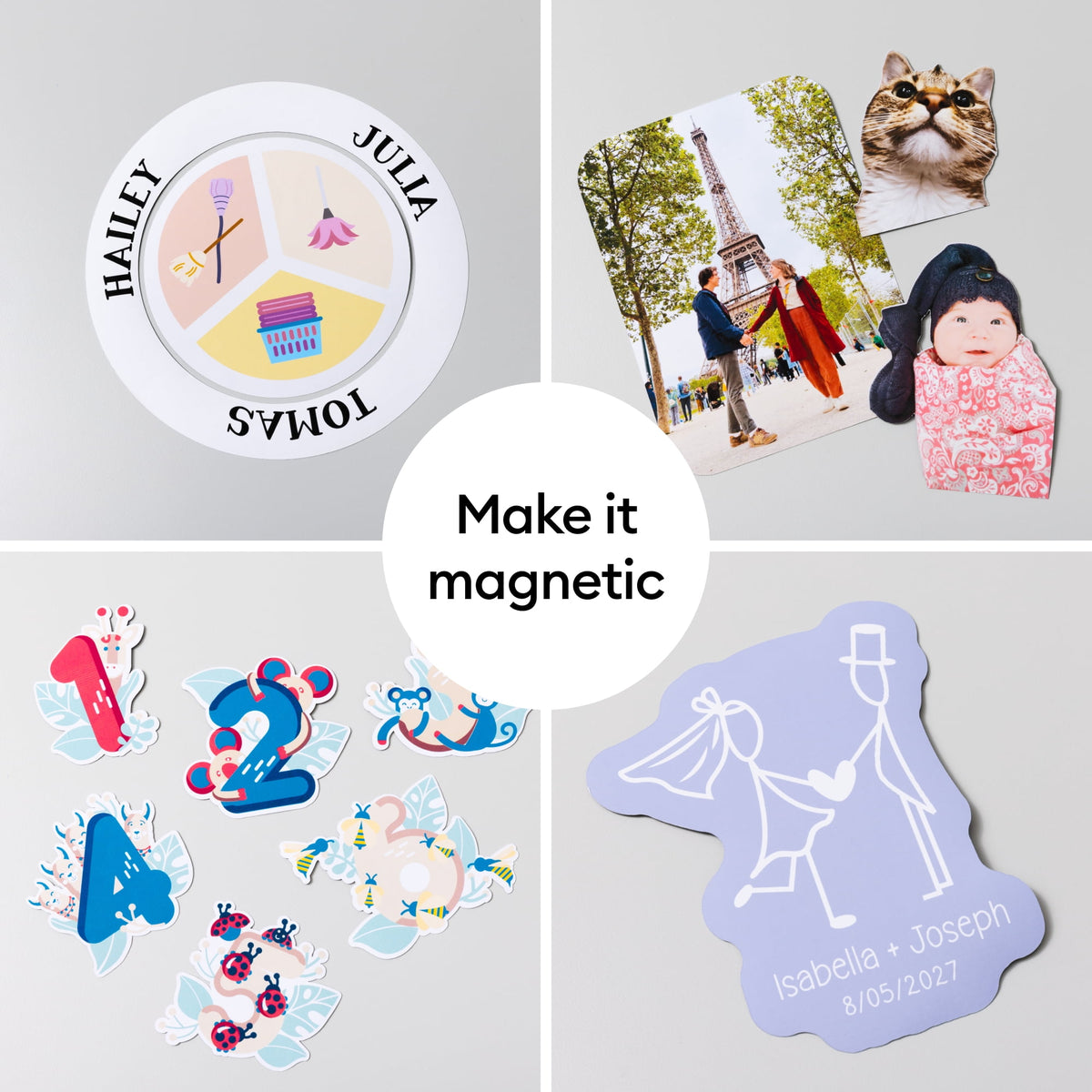 Cricut Printable Magnet Paper, (6), 8.5" x 11",White — product image 3