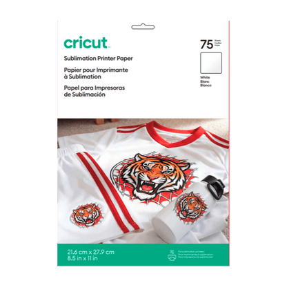 Cricut Sublimation Paper, (75) White, 8.5" x 11", White — product image 2