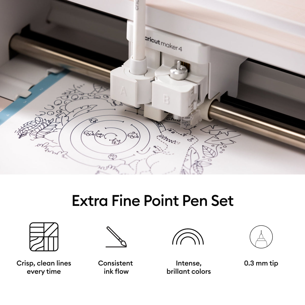 Cricut® 30 Count Ultimate Extra Fine Point Pen Set, Extra Fine Point,Assorted — product image 2