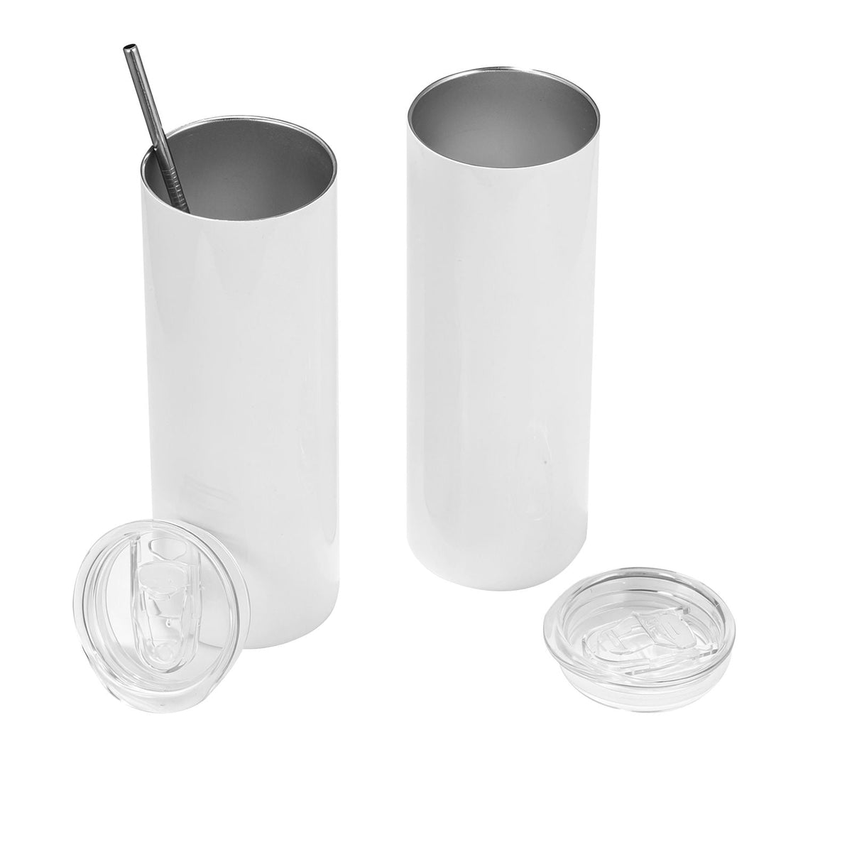 Sublimation Tumbler Bulk 20oz 304 Stainless Steel Double-Wall Vacuum Leak-Resistant with Lid Straws for DIY Custom Gifts — product image 10