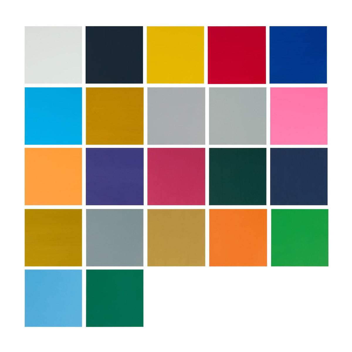 Heat Transfer Vinyl 30-Pack 12x12 Inch, Glossy Finish 22 Colors, PVC with Heat-Activated Adhesive, Strong Adhesion, Machine Compatible for T-Shirt and Fabric DIY — product image 4