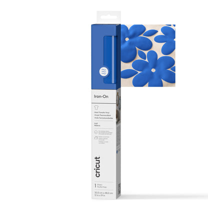 Cricut® Puff Iron-On™ Vinyl (12 in x 19 in), 12" x 19", Blue