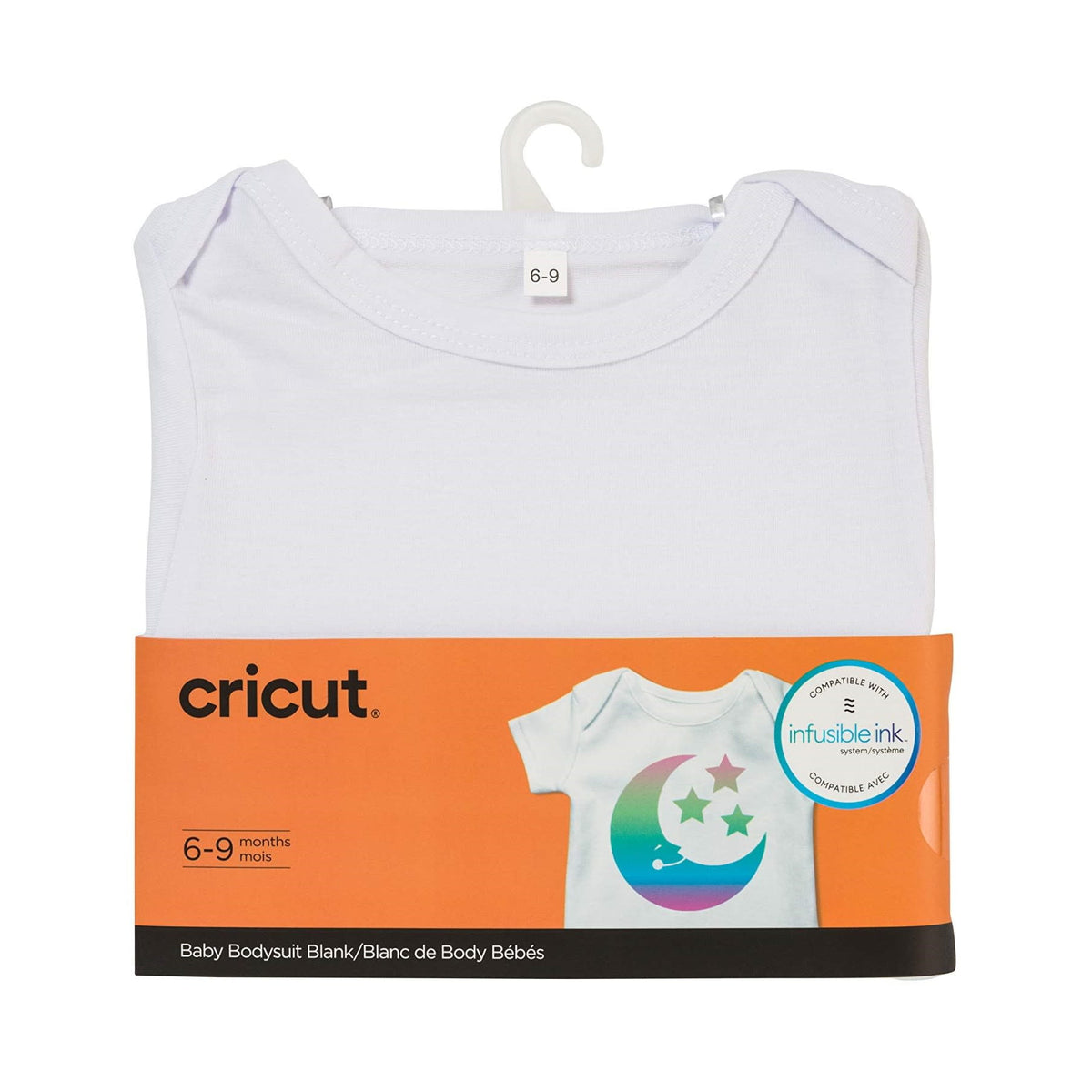 Cricut Baby Bodysuit Blank, 6-9 Months