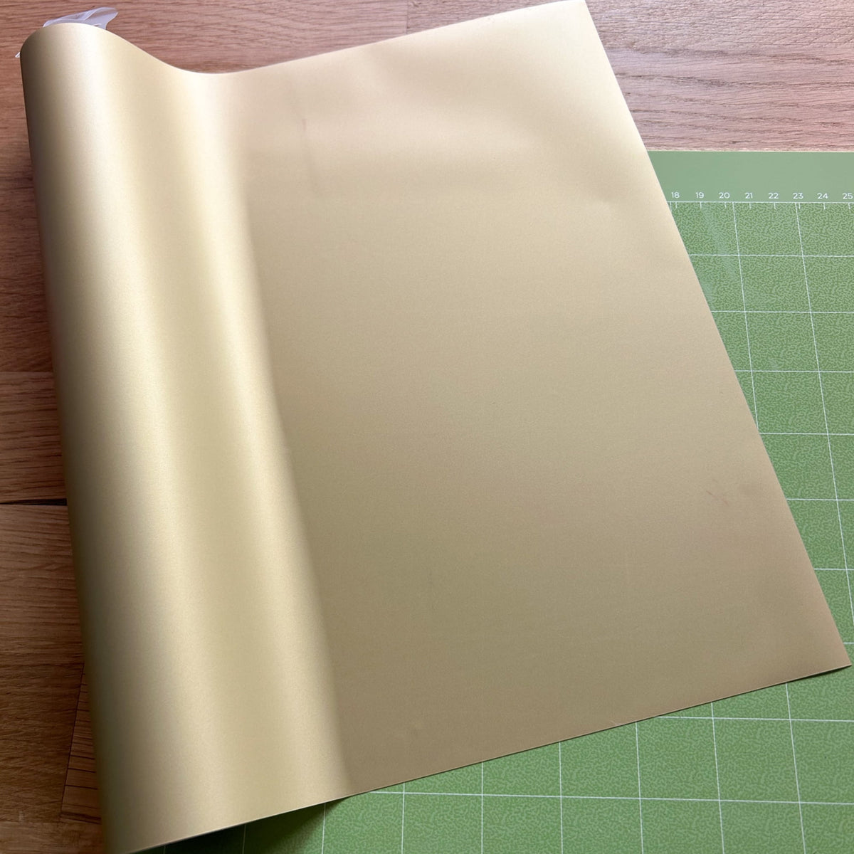 Hello Hobby 12" x 2' Gold Iron-On Craft Vinyl Roll — product image 4