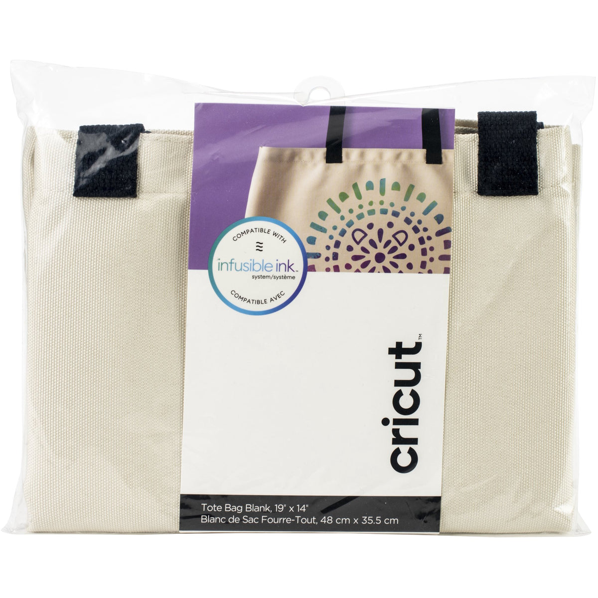 Cricut® Tote Bag Blank, Large, 19" x 14" — product image 2