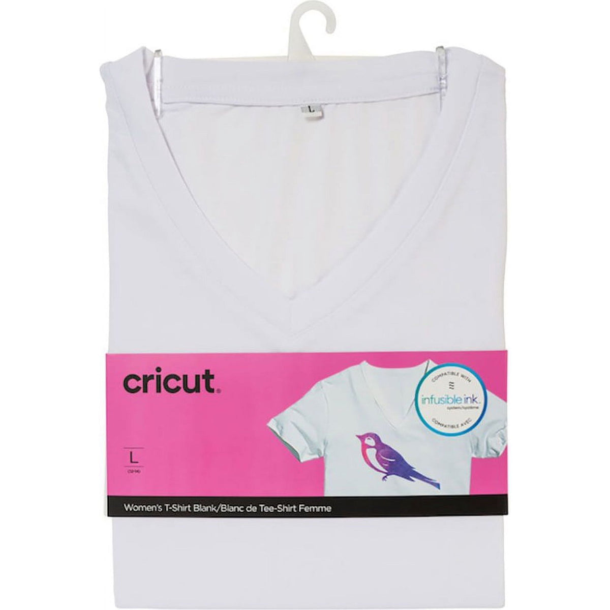 Cricut - T-shirt - L - size: 8/10 - white — product image 5