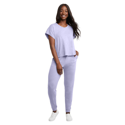 Hanes Originals Women's Short Sleeve Twisted Neck T-Shirt — product image 2