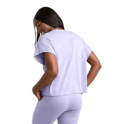 Hanes Originals Women's Short Sleeve Twisted Neck T-Shirt — product image 3