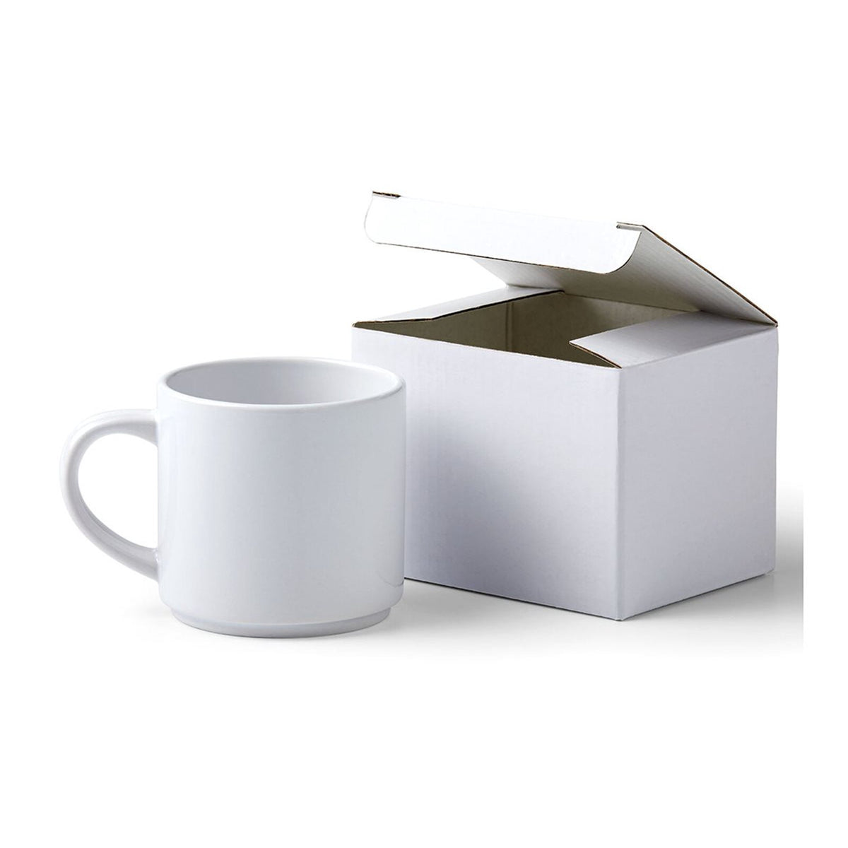 Cricut® Stackable Ceramic Mug Blank, White - 10 oz/300 ml (4 ct), 10 oz — product image 2