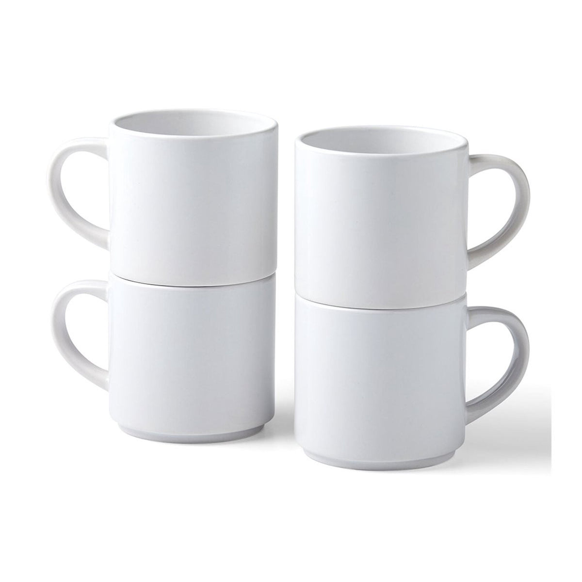 Cricut® Stackable Ceramic Mug Blank, White - 10 oz/300 ml (4 ct), 10 oz — product image 3