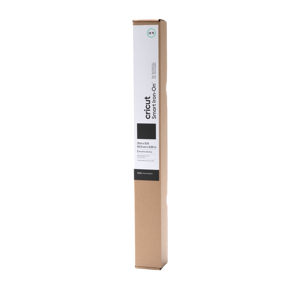 Cricut Venture Smart Iron-On Vinyl (25 in x 12 ft), 25" x 144"