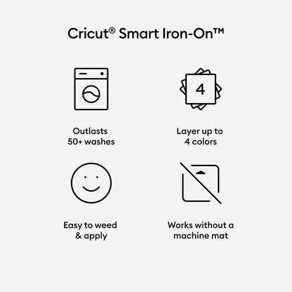 Cricut Venture Smart Iron-On Vinyl (25 in x 12 ft), 25" x 144" — product image 5