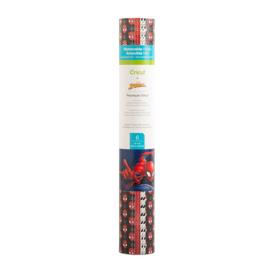 Cricut® Premium Vinyl™ Patterned Sampler, Spider-Man – Removable