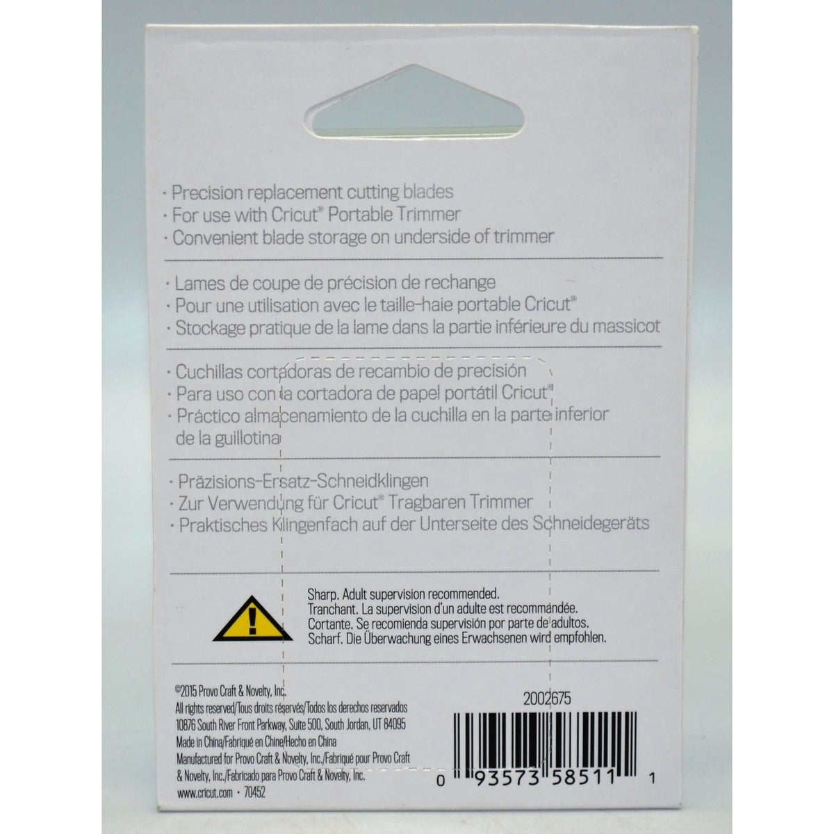 Cricut® Portable Trimmer Replacement Blades (Count 2) — product image 3