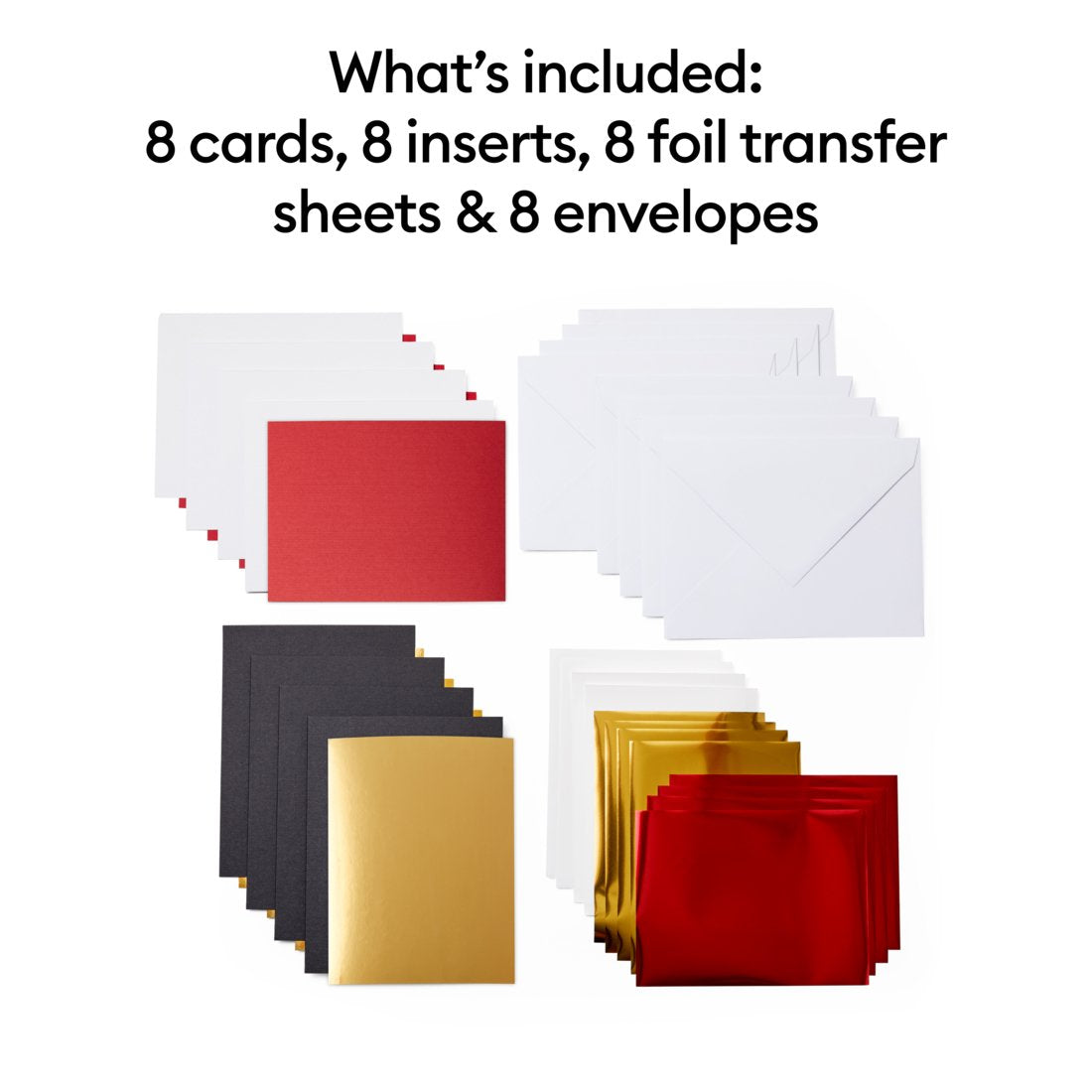 Cricut Joy™ Foil Transfer Insert Cards, Royal Flush - A6 — product image 2