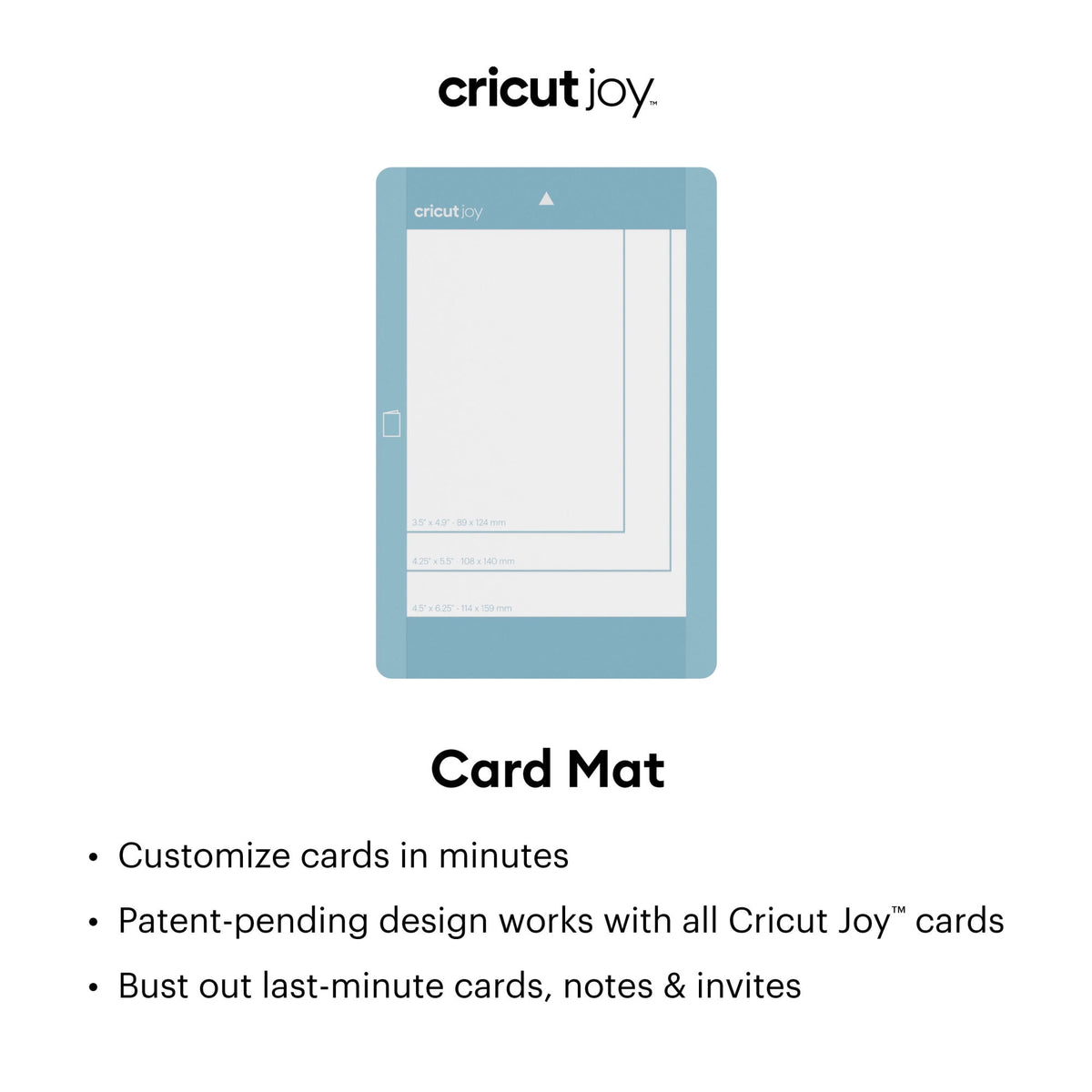 Cricut Joy™ Card Mat, 4.5" x 6.25", Blue — product image 2