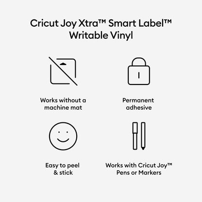 Cricut Joy Xtra Smart Vinyl Writable Vinyl Permanent (3 ct), 36 Inches — product image 3