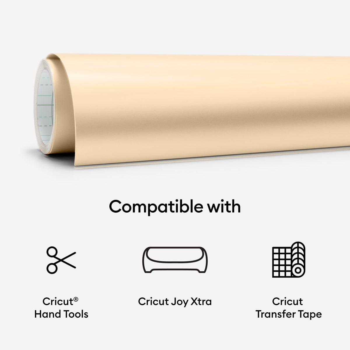 Cricut Joy Xtra Smart Vinyl Removable Sampler, Classics (3 ct), 9.5" x 12" — product image 3