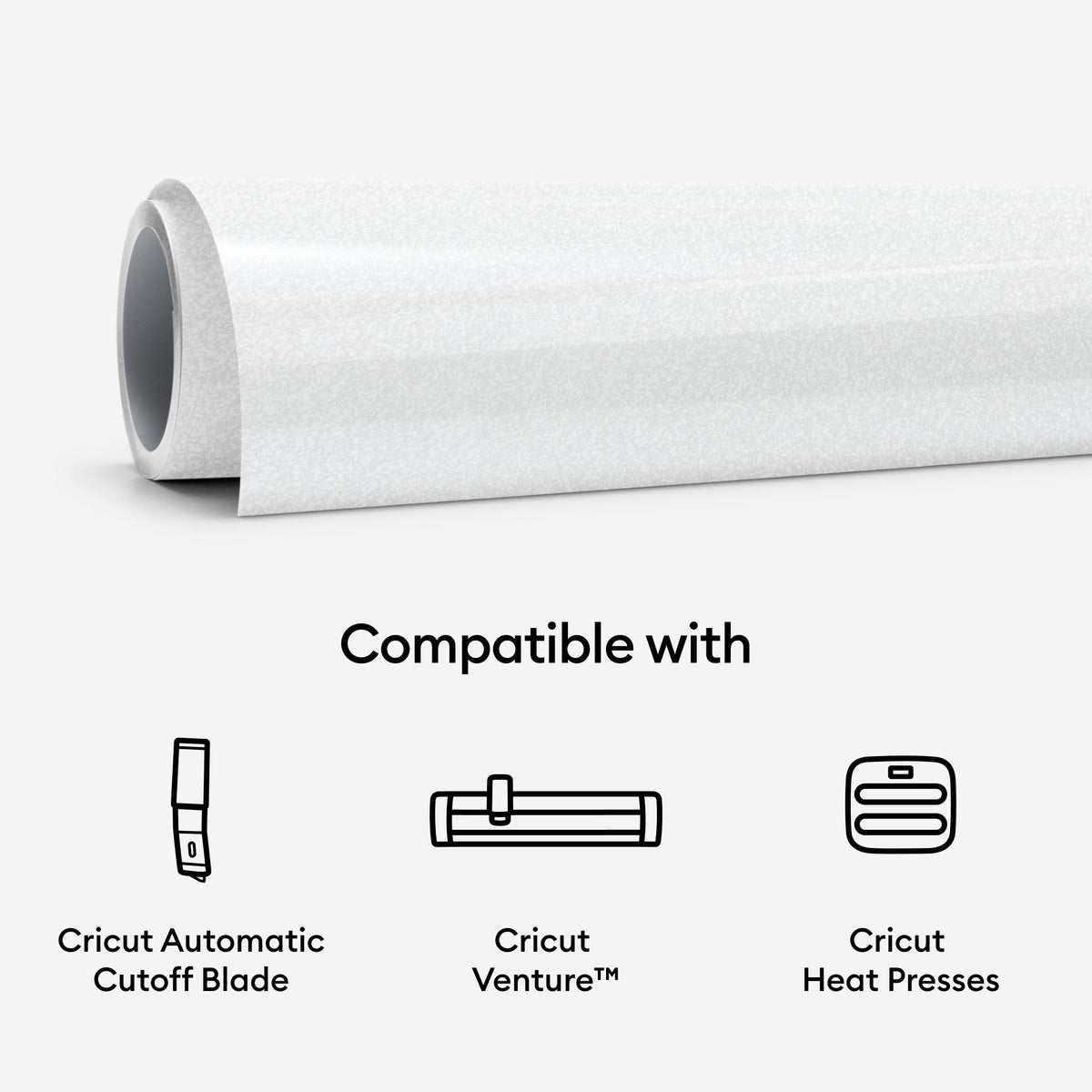 Cricut Venture Smart Iron-On Vinyl Glitter (25 in x 5 ft), 25" x 60" — product image 7