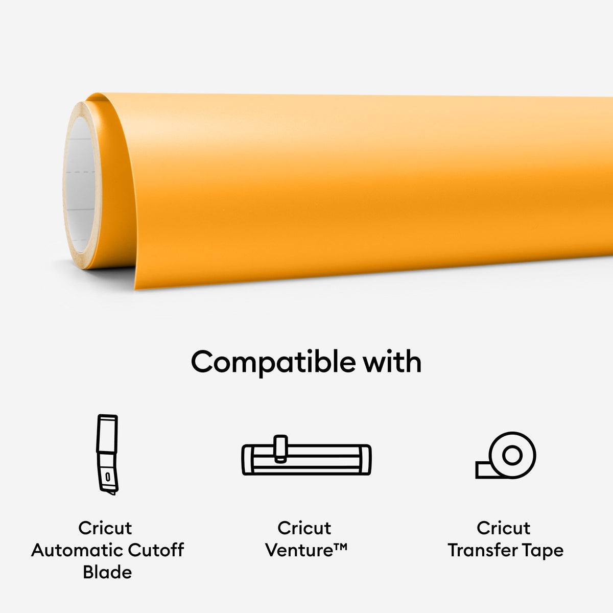 Cricut Venture Smart Vinyl Removable (25 in x 5 ft), 25" x 60" — product image 2