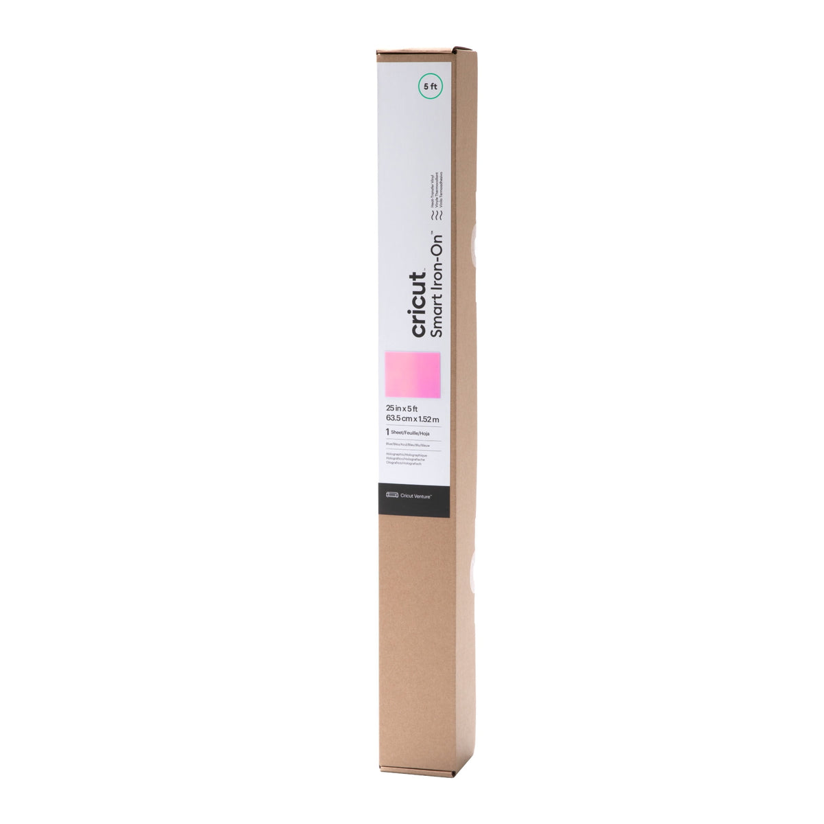 Cricut Venture Smart Iron-On Vinyl Holographic (25 in x 5 ft), 25" x 60"