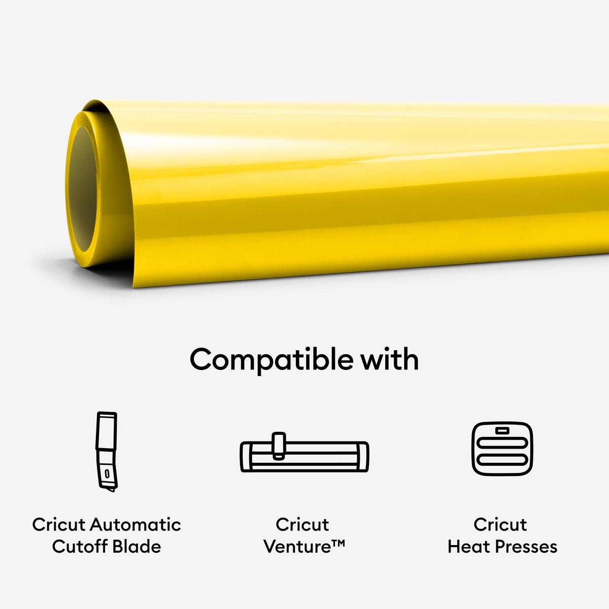 Cricut Venture Smart Iron-On Vinyl (25 in x 5 ft), 25" x 60" — product image 7