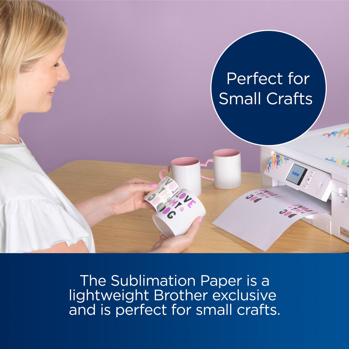 Brother SP01PL Sublimation Printable Transfer Paper — product image 3