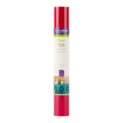 Cricut Iron-On (2 ft), Raspberry, 12 x24, Roll