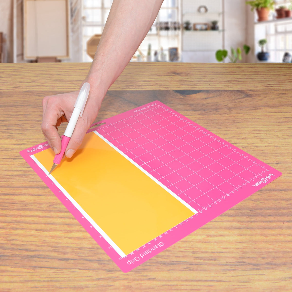 Hello Hobby 12" x 12" Adhesive Cutting Mats Set, Assorted Colors, 3 Pack — product image 15