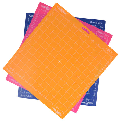 Hello Hobby 12" x 12" Adhesive Cutting Mats Set, Assorted Colors, 3 Pack — product image 2