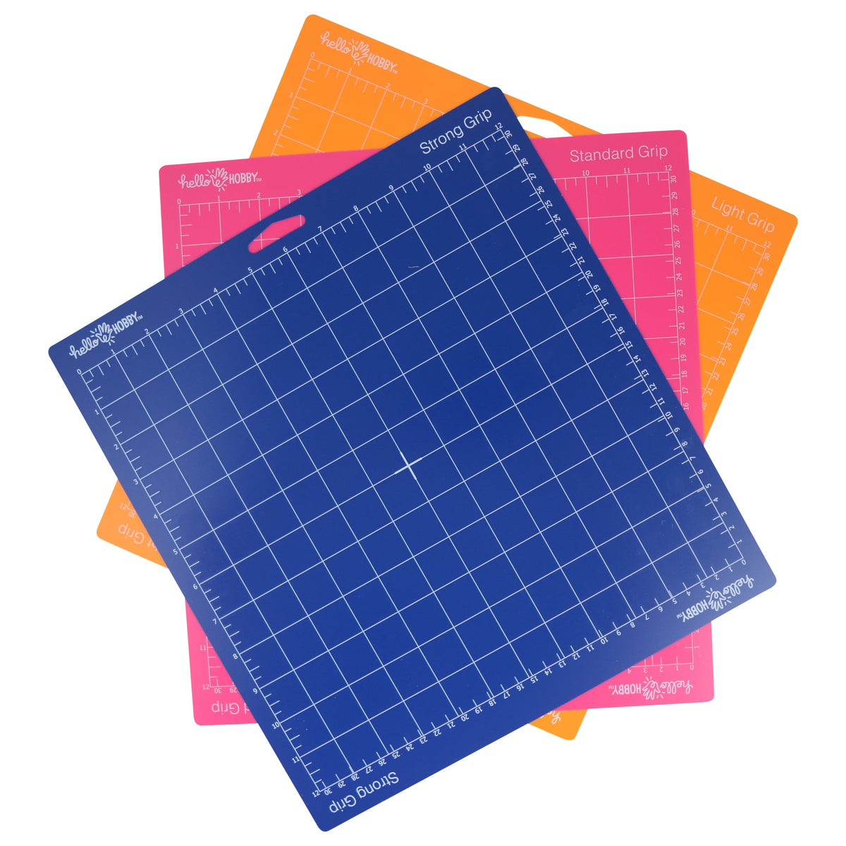 Hello Hobby 12" x 12" Adhesive Cutting Mats Set, Assorted Colors, 3 Pack — product image 7