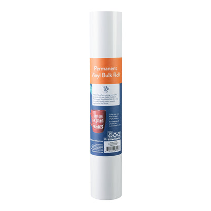 Hello Hobby 12" x 12' White Permanent Craft Vinyl Bulk Roll — product image 2