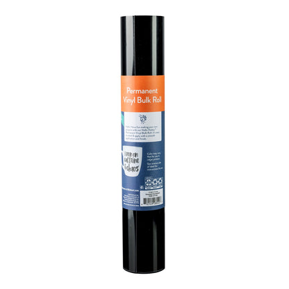 Hello Hobby 12" x 12' Black Permanent Craft Vinyl Bulk Roll — product image 2